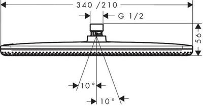 კედლის და ჭერის საშხაპე მოწყოობილობა