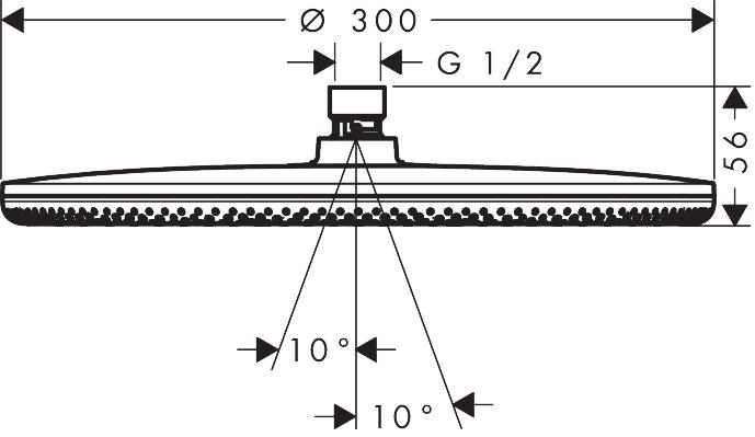 კედლის და ჭერის საშხაპე მოწყოობილობა